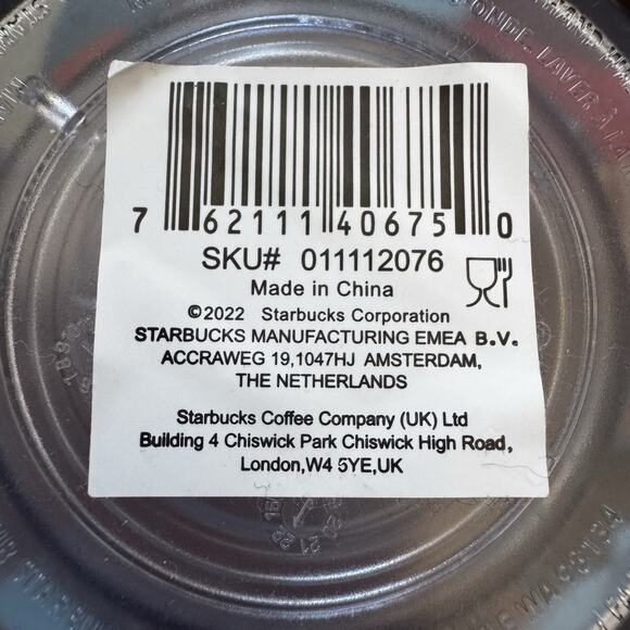 NEW Starbucks Paris France "You are Here" YAH Plastic Tumbler 16 oz 2022 NWT - Picture 10 of 15